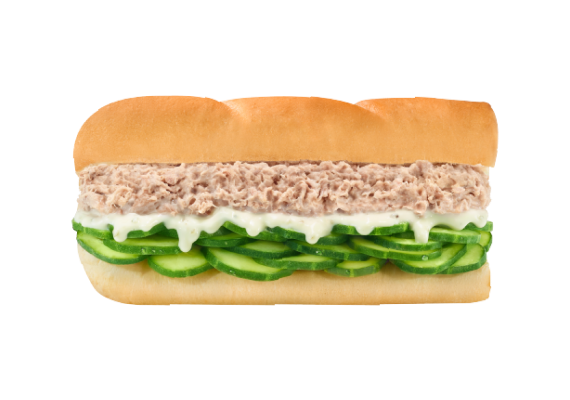 오이 참치 샌드위치
